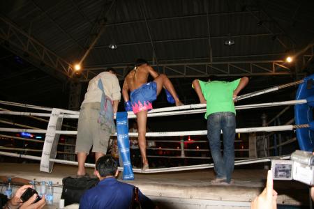 matche de boxe thailandaise
